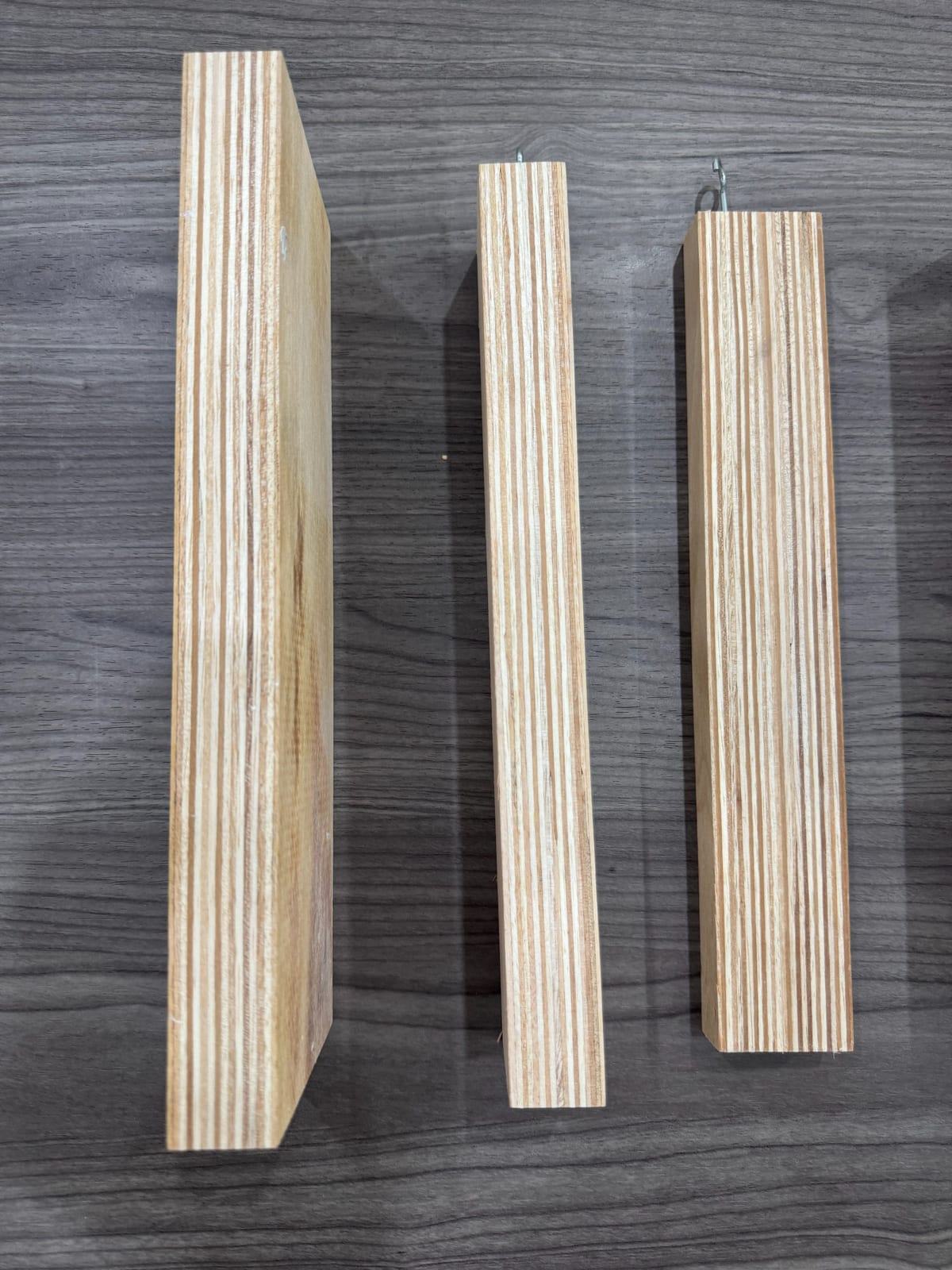 LVL construction sample blocks — dimensional lumber components