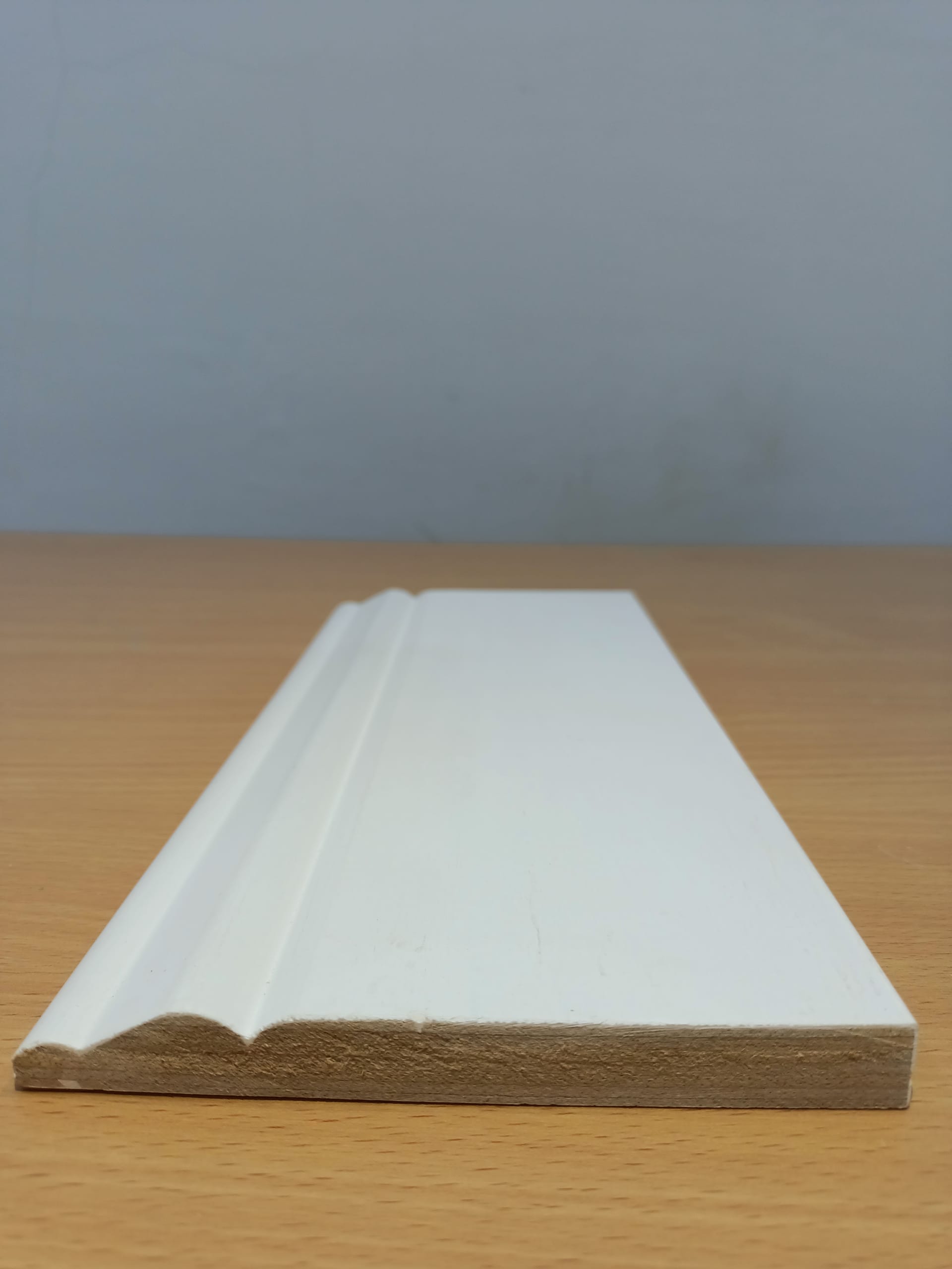 Custom LVL moulding — wood trim profile detail