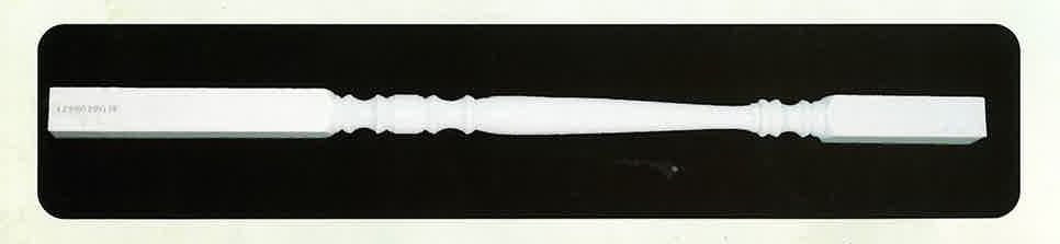 Baluster system 2 with classic turned details and tapered center section