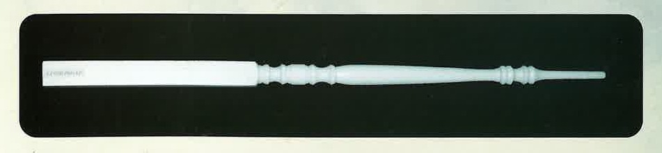 Baluster system 8 with fine turning details and slim tapered end