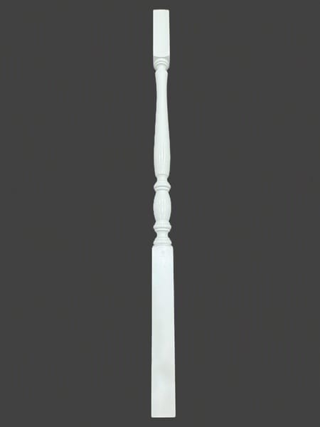 Baluster 2105 — pin top, 2000 series standard LVL baluster profile